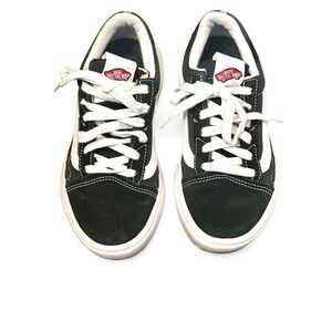 Vans Old Skool Overt CC ComfyCush Black White Mens 6 Women 7.5 Platform Sneaker